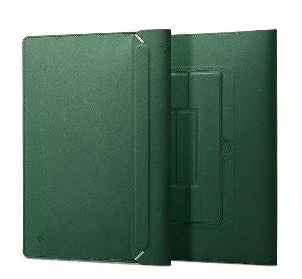 Spigen Valentinus S Laptop Sleeve tok, 16" zöld – a Spigen kínálatából | Domshop
