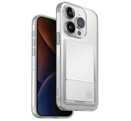 Uniq Air Fender Apple iPhone 15 Pro kártyatartós tok, átlátszó – iPhone 15 Pro tok a Uniq kínálatából | Domshop