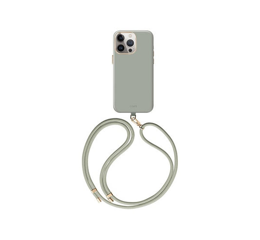 Uniq Coehl Creme Apple iPhone 15 Pro Magsafe kombatibilis tok, sage / sötétzöld