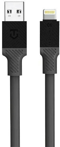 Tactical Fat Man USB / Lightning töltő- és adatkábel, 1m, szürke – a Tactical kínálatából | Domshop