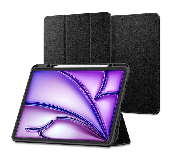Spigen Urban Fit Apple iPad Air 13" (2024) tok, fekete – iPad Air 13" (2024/2025) tok a Spigen kínálatából | Domshop