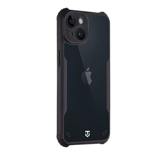 Tactical Quantum Stealth Apple iPhone 14 hátlap tok, átlátszó/fekete – iPhone 13/14 tok a Tactical kínálatából | Domshop
