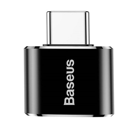 Baseus USB-USB-C 2.4A adapter, fekete