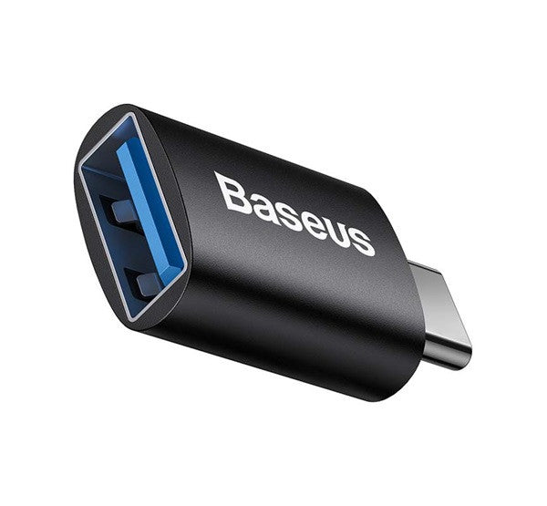 Baseus Ingenuity USB-C-USB-A OTG adapter, fekete – Átalakító, hub a Baseus kínálatából | Domshop