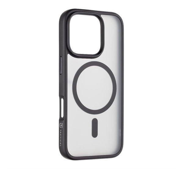 Tactical MagForce Hyperstealth Apple iPhone 16 Pro MagSafe kompatibilis tok, áttetsző/sötétszürke