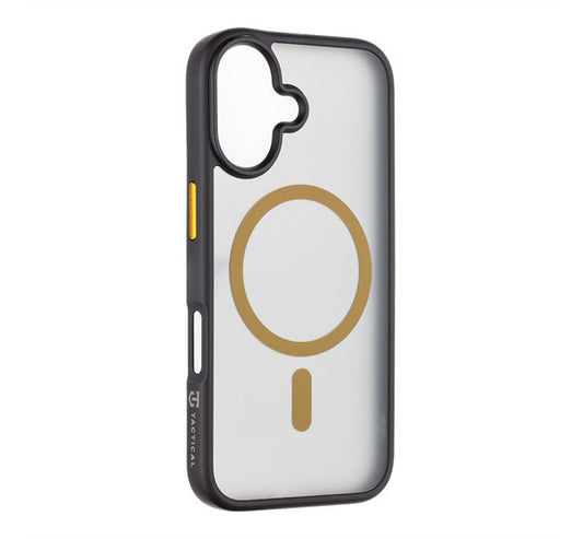 Tactical MagForce Hyperstealth 2.0 Apple iPhone 16 MagSafe kompatibilis tok, fekete/sárga – iPhone 16 tok a Tactical kínálatából | Domshop
