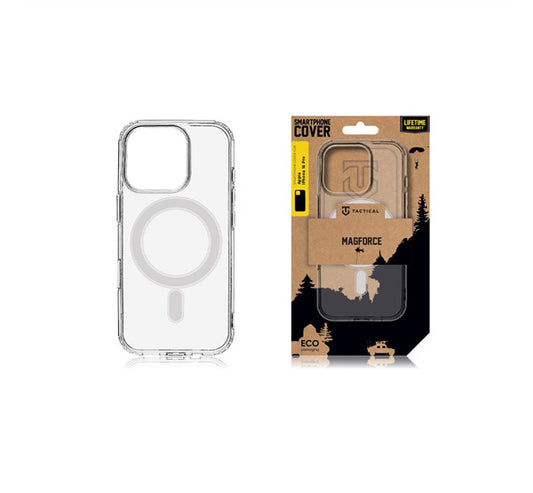 Tactical MagForce Apple iPhone 16 Pro MagSafe kompatibilis tok, átlátszó – iPhone 16 Pro tok a Tactical kínálatából | Domshop