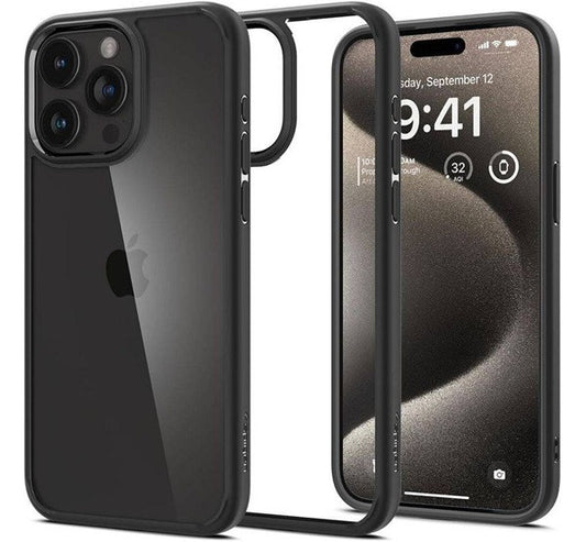 Spigen Ultra Hybrid Apple iPhone 16 Pro Max tok, Matte Black, fekete ACS07996