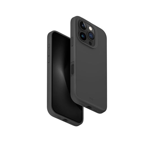 Uniq Lino Apple iPhone 16 Pro Magsafe szilikon tok,szürke – iPhone 16 Pro tok a Uniq kínálatából | Domshop