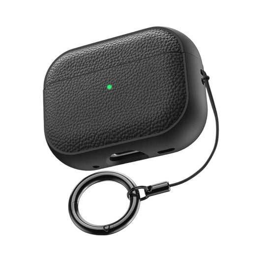 AirPods tok bőrhatású textúrával, kulcstartóval -  AirPods tokok - Domshop a Domshop kínálatából