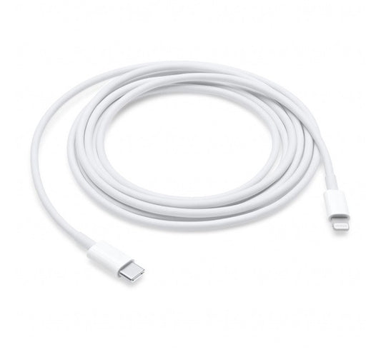 Apple USB-C / Lightning töltő- és adatkábel, 2m, fehér, MQGH2ZM/A Retail dobozos -  Lightning kábel a Domshop kínálatából