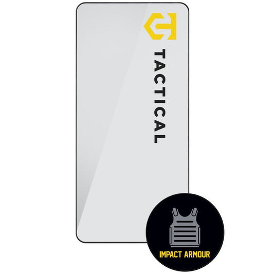 Apple iPhone 16 Pro Max / 17 Pro Max, Kijelzővédő fólia, ütésálló fólia (az íves részre is!), Tempered Glass (edzett üveg), Tactical Glass Impact Armour, fekete -  iPhone 17 Air fólia a Domshop kínálatából