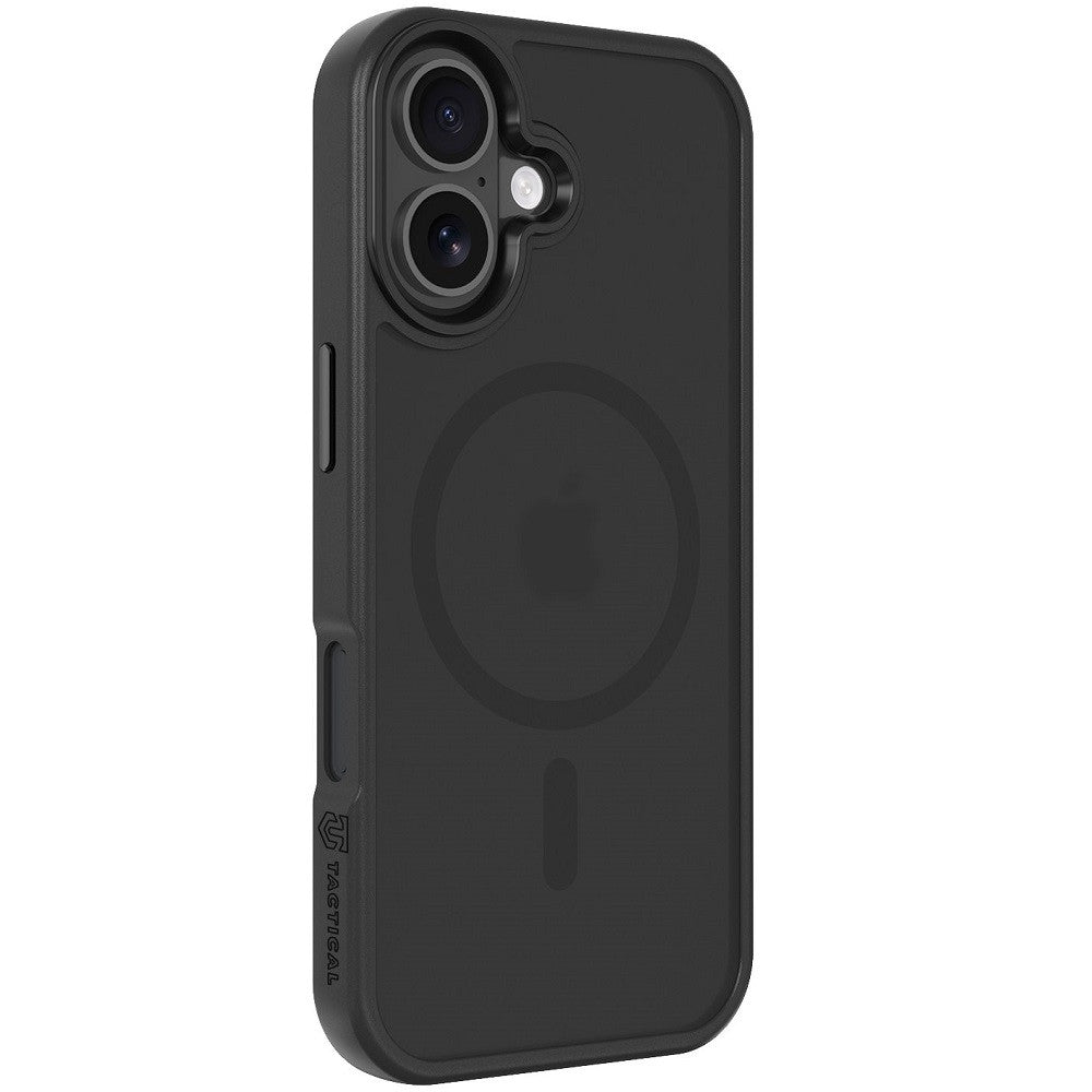 Apple iPhone 17, Műanyag hátlap védőtok + szilikon keret, közepesen ütésálló, Magsafe kompatibilis, Tactical MagForce Hyperstealth, áttetsző/szürke -  iPhone 17 tok a Domshop kínálatából