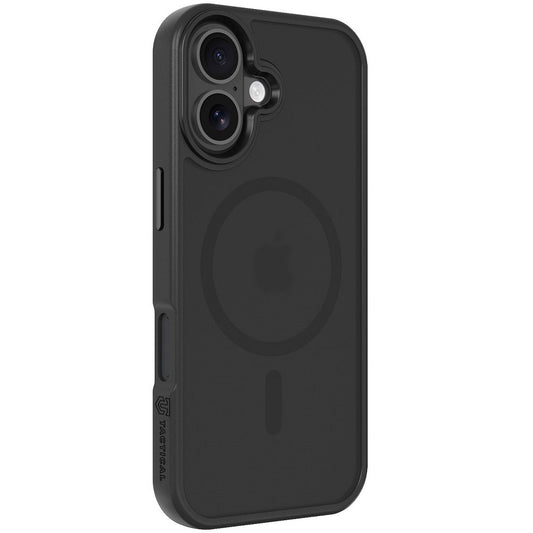 Apple iPhone 17, Műanyag hátlap védőtok + szilikon keret, közepesen ütésálló, Magsafe kompatibilis, Tactical MagForce Hyperstealth, áttetsző/szürke -  iPhone 17 tok a Domshop kínálatából