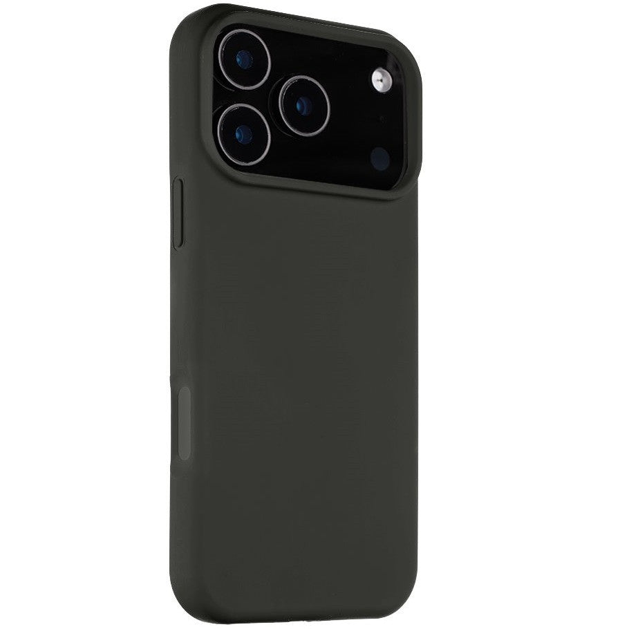 Apple iPhone 17 Pro Max, Szilikon tok, mikrofiber plüss belső, Magsafe kompatibilis, Tactical MagForce Velvet Smoothie, bazooka-szürke -  iPhone 17 Pro Max tok a Domshop kínálatából