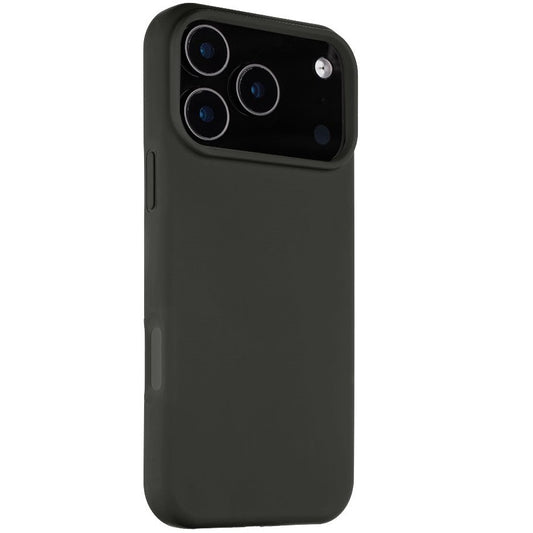 Apple iPhone 17 Pro Max, Szilikon tok, mikrofiber plüss belső, Magsafe kompatibilis, Tactical MagForce Velvet Smoothie, bazooka-szürke -  iPhone 17 Pro Max tok a Domshop kínálatából