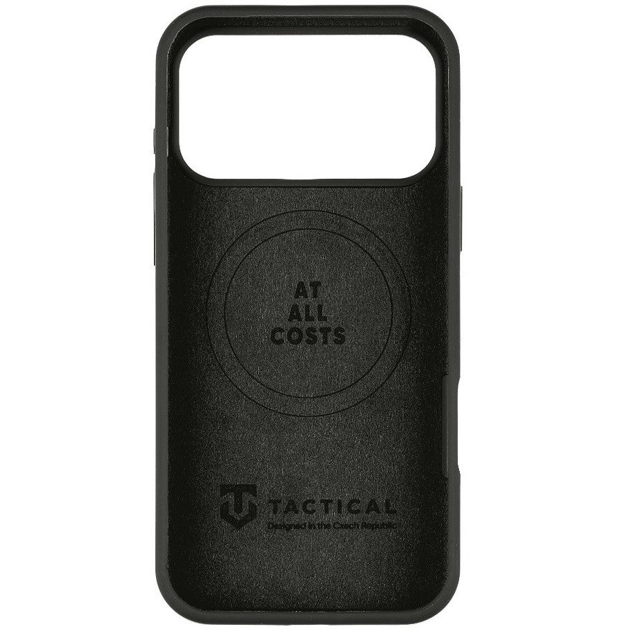 Apple iPhone 17 Pro Max, Szilikon tok, mikrofiber plüss belső, Magsafe kompatibilis, Tactical MagForce Velvet Smoothie, bazooka-szürke -  iPhone 17 Pro Max tok a Domshop kínálatából