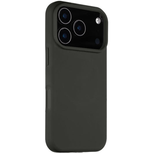 Apple iPhone 17 Pro, Szilikon tok, mikrofiber plüss belső, Magsafe kompatibilis, Tactical MagForce Velvet Smoothie, bazooka-szürke -  iPhone 17 Pro tok a Domshop kínálatából