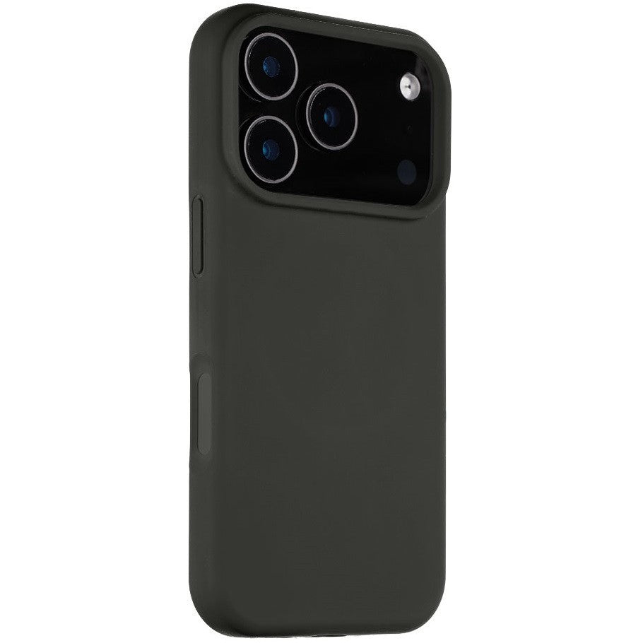 Apple iPhone 17 Pro, Szilikon tok, mikrofiber plüss belső, Magsafe kompatibilis, Tactical MagForce Velvet Smoothie, bazooka-szürke -  iPhone 17 Pro tok a Domshop kínálatából