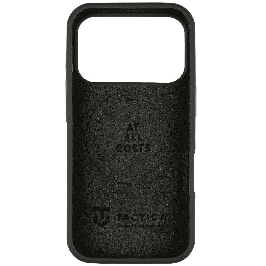 Apple iPhone 17 Pro, Szilikon tok, mikrofiber plüss belső, Magsafe kompatibilis, Tactical MagForce Velvet Smoothie, bazooka-szürke