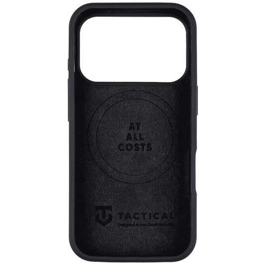 Apple iPhone 17 Pro, Szilikon tok, mikrofiber plüss belső, Magsafe kompatibilis, Tactical MagForce Velvet Smoothie, fekete -  iPhone 17 Pro tok a Domshop kínálatából