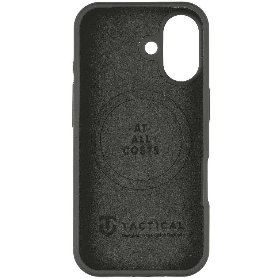 Apple iPhone 17, Szilikon tok, mikrofiber plüss belső, Magsafe kompatibilis, Tactical MagForce Velvet Smoothie, bazooka-szürke -  iPhone 17 tok a Domshop kínálatából