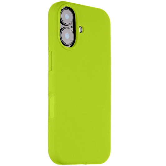 Apple iPhone 17, Szilikon tok, mikrofiber plüss belső, Magsafe kompatibilis, Tactical MagForce Velvet Smoothie, világoszöld -  iPhone 17 tok a Domshop kínálatából