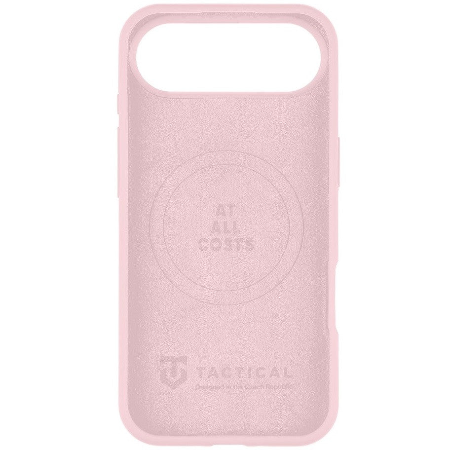 Apple iPhone Air (2025), Szilikon tok, mikrofiber plüss belső, Magsafe kompatibilis, Tactical MagForce Velvet Smoothie, rózsaszín -  iPhone 17 Air tok a Domshop kínálatából