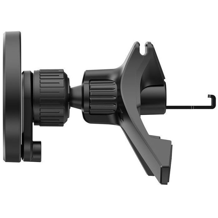 Autós tartó, szellőzőrácsra rögzíthető, 360°-ban forgatható, mágneses, Magsafe kompatibilis, Magsafe gyűrűvel, TP N53 Magnetic Magsafe, fekete -  Autós tartó a Domshop kínálatából