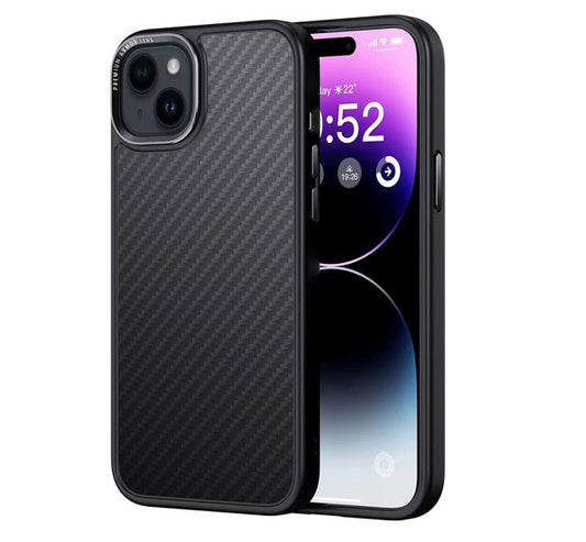 Comma Kevlar iPhone 15 Plus Magsafe tok, fekete -  iPhone 15 Plus tok a Domshop kínálatából