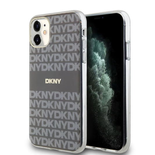 DKNY PC/TPU Repeat Pattern Tonal Stripe Magsafe tok iPhone 11 készülékhez bézs -  iPhone 11 tok a Domshop kínálatából