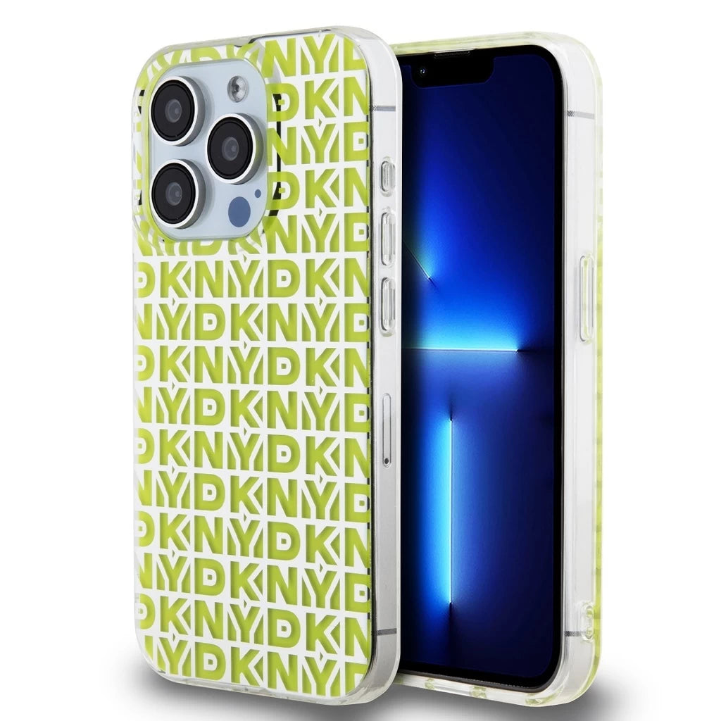 DKNY PC/TPU Repeat Pattern tok iPhone 15 Pro Max készülékhez sárga -  iPhone 15 Pro Max tok a Domshop kínálatából