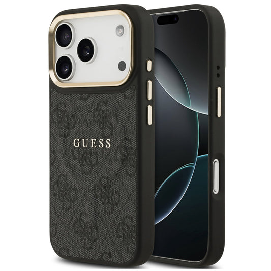 Guess 4G Charm Apple iPhone 17 Pro Max MagSafe hátlap tok, fekete -  iPhone 17 Pro Max tok a Domshop kínálatából