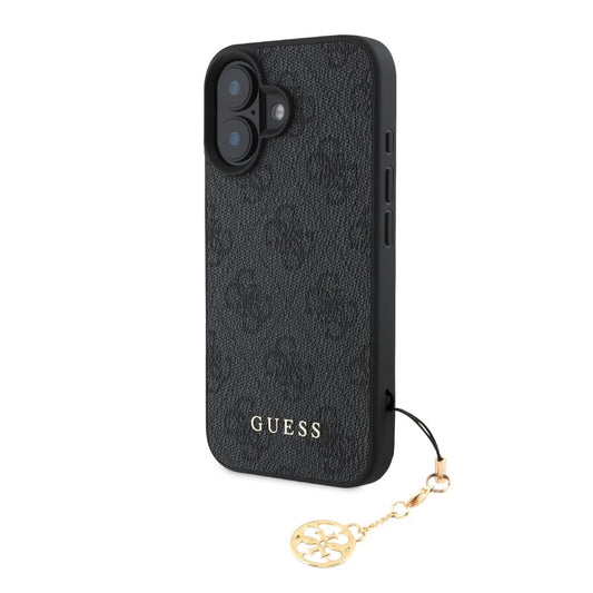 Guess 4G Charm tok iPhone 16 készülékhez szürke -  iPhone 16 tok a Domshop kínálatából