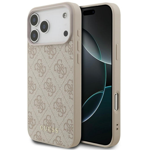 Guess 4G Classic Apple iPhone 17 Pro hátlap tok, rózsaszín -  iPhone 17 Pro tok a Domshop kínálatából