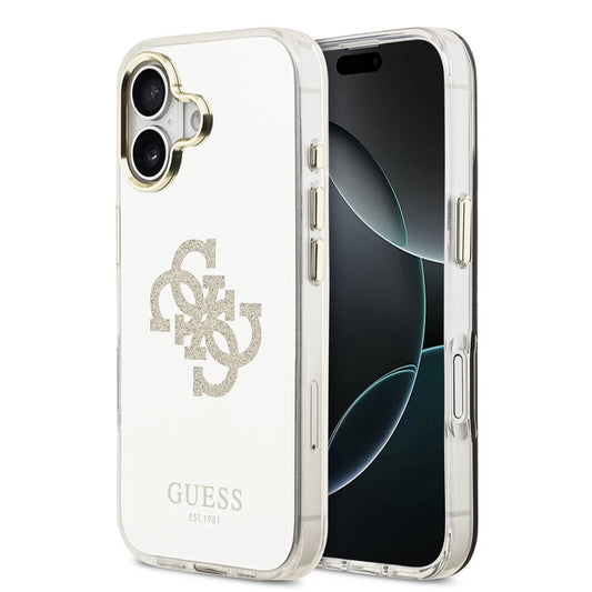 Guess PC/TPU Mirror 4G Glitter Logo MagSafe tok iPhone 17 készülékhez arany -  iPhone 17 tok a Domshop kínálatából