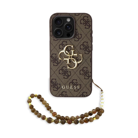 Guess PU 4G Metal Logo Strap tok iPhone 15 Pro készülékhez barna -  iPhone 15 Pro tok a Domshop kínálatából