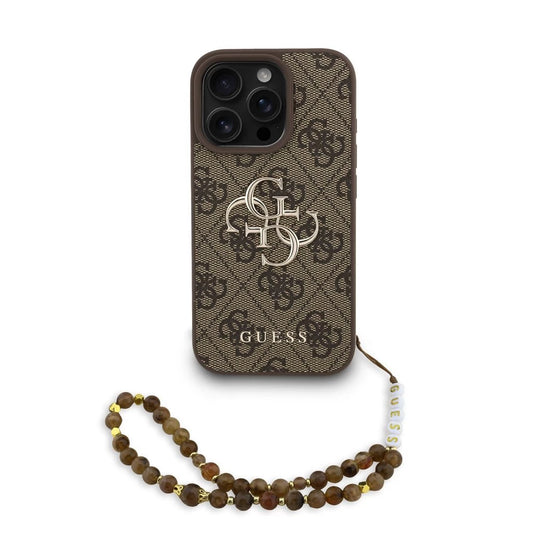 Guess PU 4G Metal Logo Strap tok iPhone 16 Pro Max készülékhez barna -  iPhone 16 Pro Max tok a Domshop kínálatából