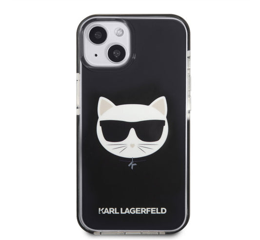 Karl Lagerfeld Choupette Head TPE szilikon hátlap tok Apple iPhone 13, fekete -  iPhone 13/14 tok a Domshop kínálatából