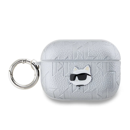 Karl Lagerfeld PU Embossed Choupette Head Case AirPods Pro 2 készülékhez ezüst -  AirPods Pro 2 tok a Domshop kínálatából
