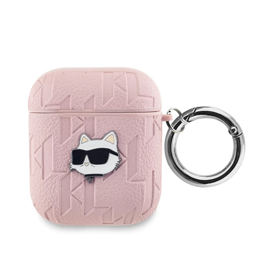 Karl Lagerfeld PU domborított Choupette tok AirPods 1/2 készülékhez rózsaszín -  AirPods Pro 2 tok a Domshop kínálatából