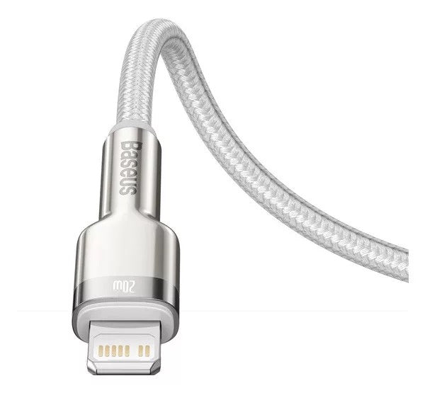 Baseus Baseus Cafule USB-C - Lightning kábel, 20W, 1m, fehér – Lightning kábel a Baseus kínálatából | Domshop