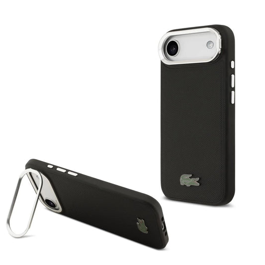 Lacoste Iconic Petit Pique Camera Stand MagSafe tok iPhone 17 Air készülékhez fekete -  iPhone 17 Air tok a Domshop kínálatából