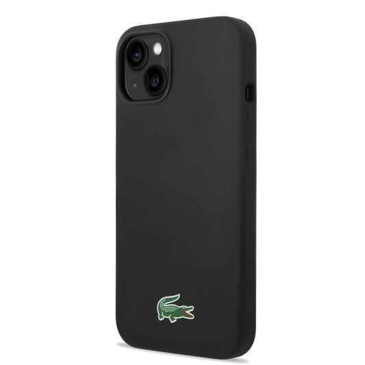 Lacoste Liquid Silicone Microfiber Croc Logo MagSafe hátsó tok iPhone 13/14/15 készülékhez fekete -  iPhone 13/14 tok a Domshop kínálatából