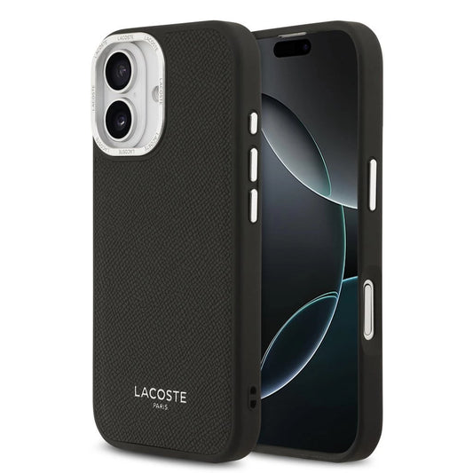 Lacoste PU Leather Champs Elysees MagSafe tok iPhone 17 készülékhez fekete -  iPhone 17 tok a Domshop kínálatából