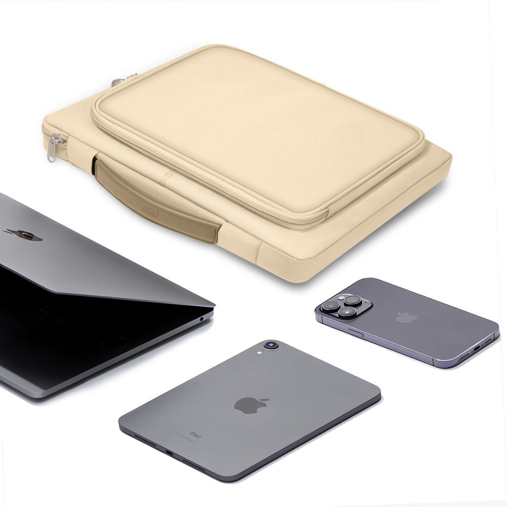 Laptop táska, 13 - 14" készülékhez, TP Basic Bag, bézs -  12-14" laptop táskák a Domshop kínálatából