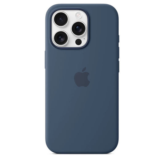 MYYK3ZM/A Apple Silicone Magsafe tok iPhone 16 Pro készülékhez denim -  iPhone 16 Pro tok a Domshop kínálatából