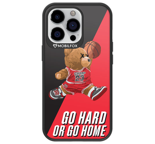 Mobilfox Apple iPhone 13 pro full-shock 3.0 hátlap tok, Go hard, or go home -  iPhone 13 Pro tok a Domshop kínálatából