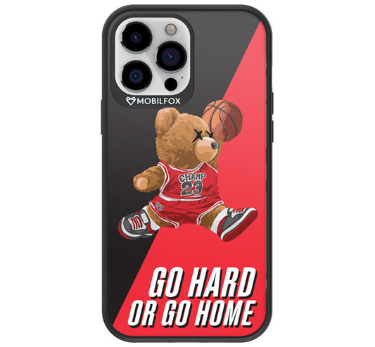 Mobilfox Apple iPhone 13 pro max full-shock 3.0 hátlap tok, Go hard, or go home -  iPhone 13 Pro Max tok a Domshop kínálatából