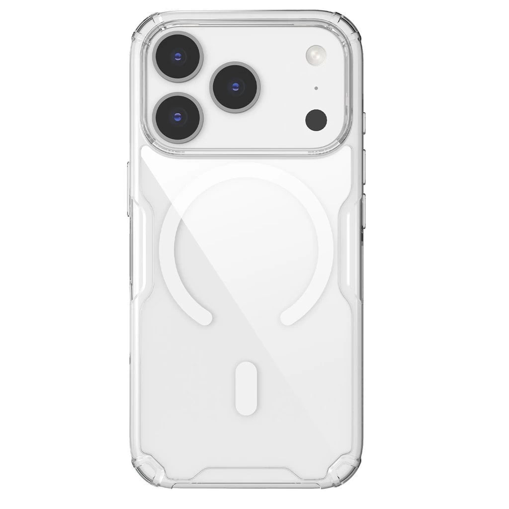 Nillkin Nature TPU PRO Magnetic tok Apple iPhone 17 Pro készülékhez átlátszó -  iPhone 17 Pro tok a Domshop kínálatából